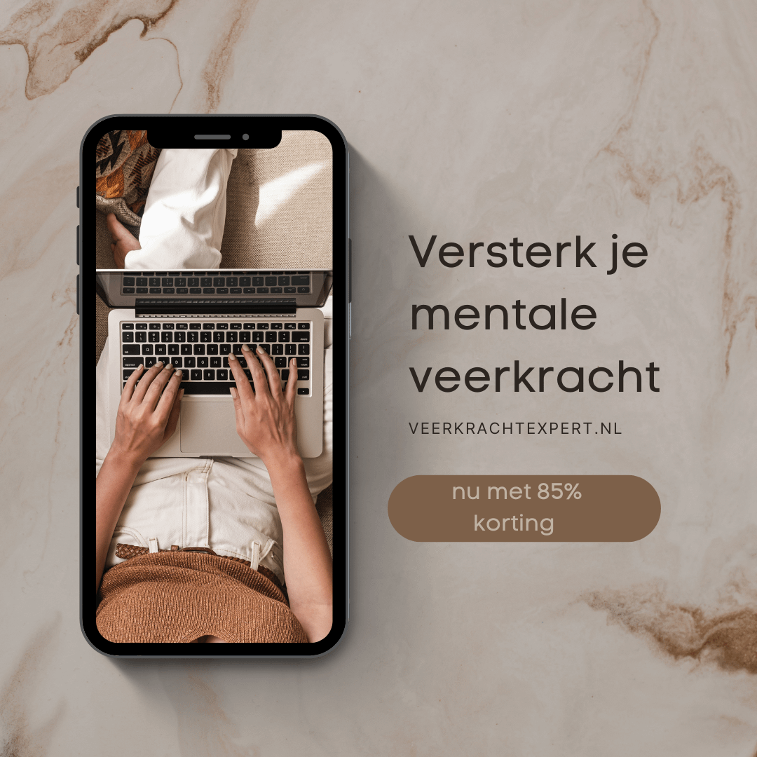 Mentale veerkracht cursus iPhone met versterk je mentale veerkracht cursus