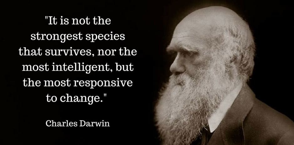 Charles Darwin Veerkrachtexpert.nl Aanpassingsvermogen
