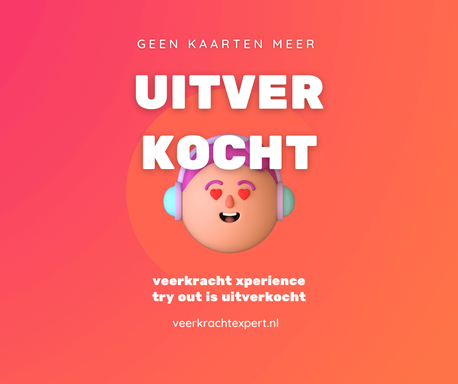 veerkrachtxperience uitverkocht